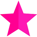 Bright pink star symbolizing joy and creativity for a NSW kindergarten.